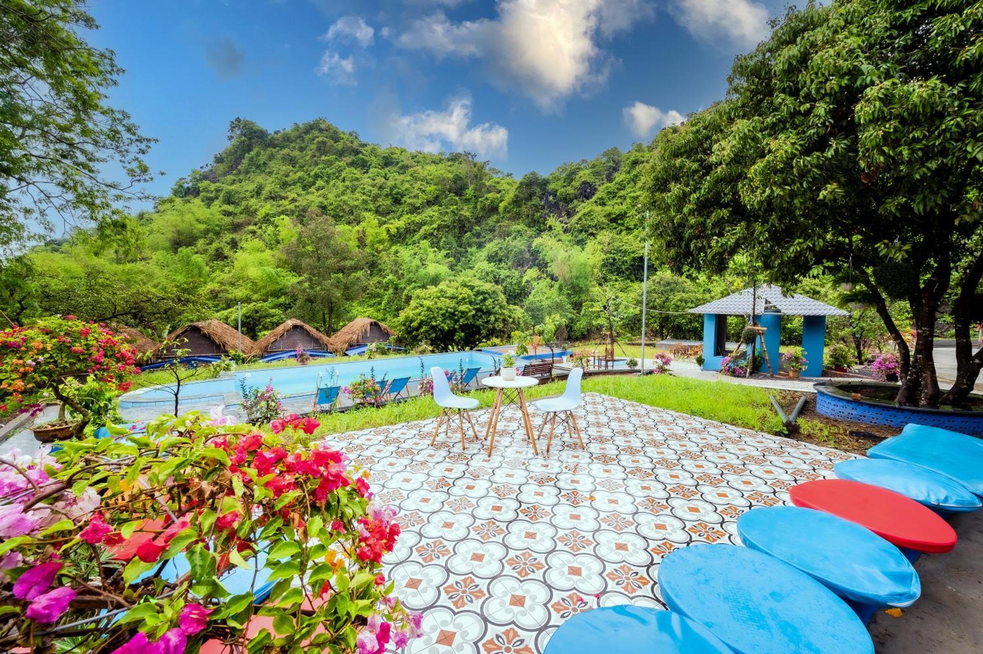 Catba Papillon Garden Bungalows & Resort Hien Hao Ngoại thất bức ảnh